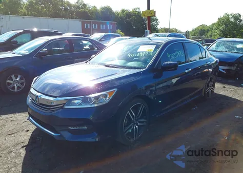 2017 Honda Accord Sport Se from USA, damaged, VIN 1HGCR2F19HA288252